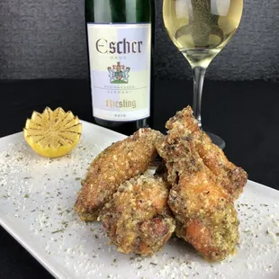 Lemon Pepper Garlic Parm
