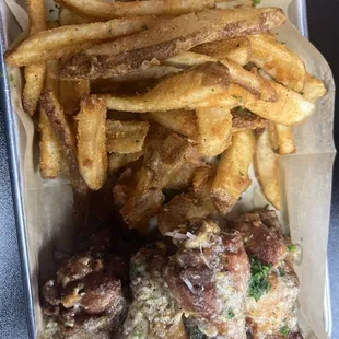 Lemon garlic Parmesan combo