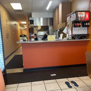 The counter