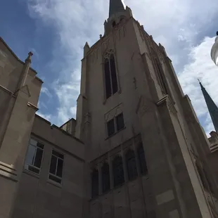 The view from our table, enhanced with a Cranberry Mimosa.