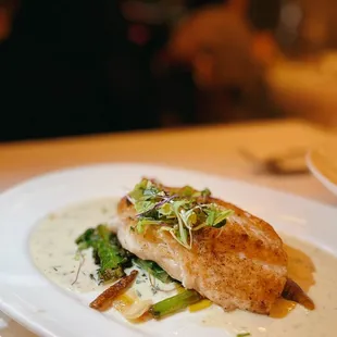 Pan roasted fish of the day