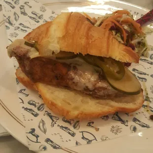 Fried Chicken Croissant