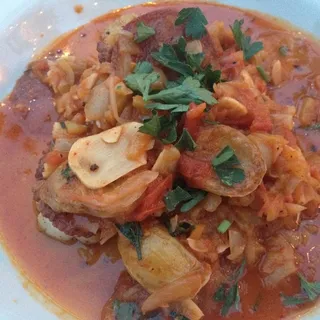 Coquilles St. Jacques Basquaise