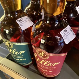 Weller Special Reserve / Weller Antique w/ secondary pricing