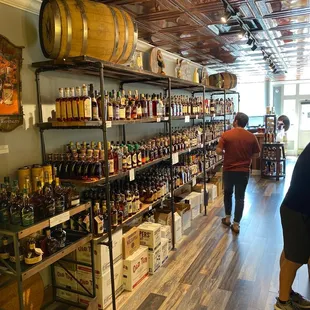 Just some of the selection.