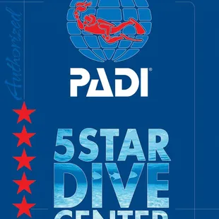 Proud PADI 5 Star Dive Center