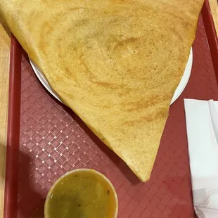 Butter masala dosa