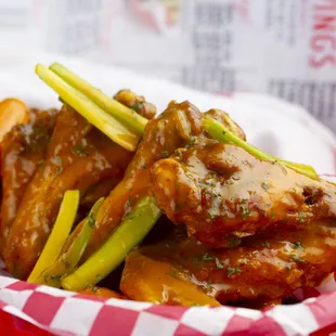 Mouth watering wings