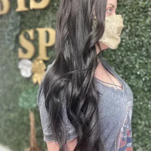 Shiny &amp; smooth black