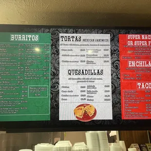 Menu 12/22