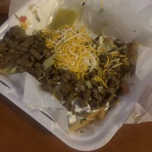nachos, food