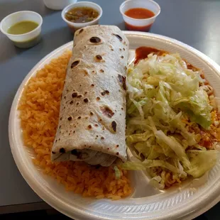 Burrito, enchallada and ruce