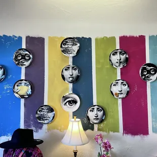 Eclectic and artistic decor