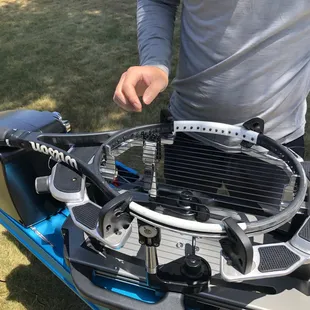 Budget stringing service - $40