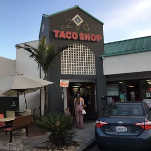 a taco shop