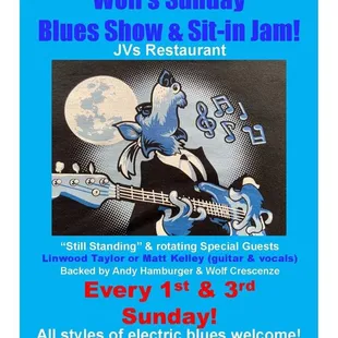 the wolf&apos;s sunday blues show