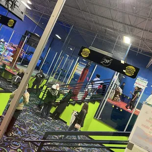 Everything is sectioned off