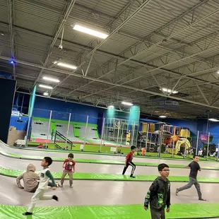 One of many jump areas