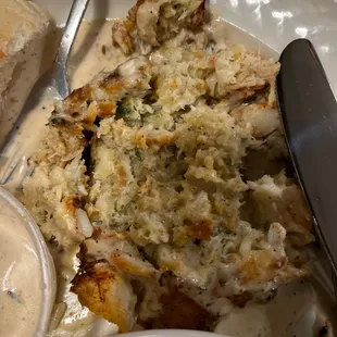 a plate of food