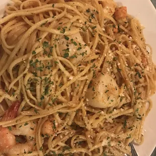 Seafood Linguini.