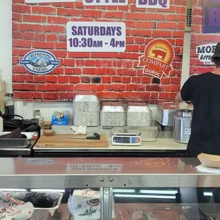 sushi and sashimi, interior
