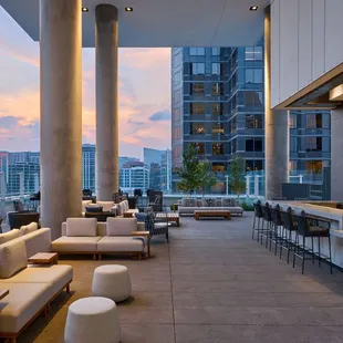 Vincent's Sky Bar and Lounge Area