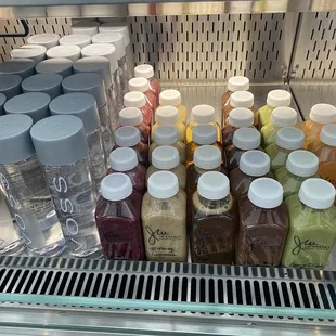 Fresh pressed juices
