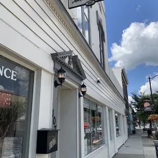 In downtown Greensfield