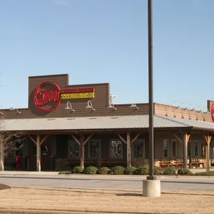 the outside of the restaurant