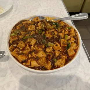 Mapo tofu