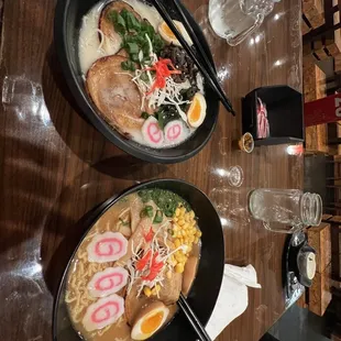 R01-Tonkotsu Ramen R05-Shoyu Ramen  Recommend extra egg