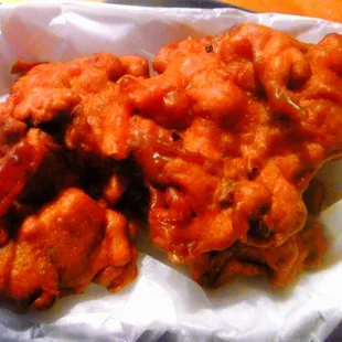 Rather bland pakora