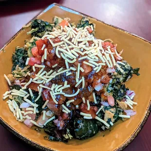 Palak Chaat | Instagram: @telephonesmoothie