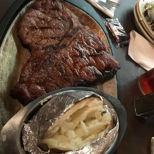 T-bone steak