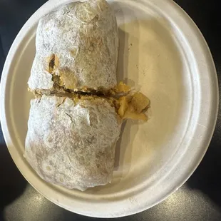 Soy Chorizo Burrito