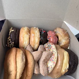 Delicious donuts and Mexican bread
