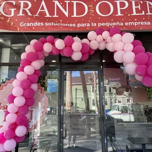 Grand Opening front entrance.