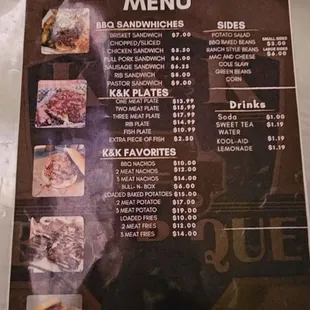 More menu