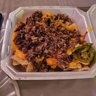 BBQ nachos!