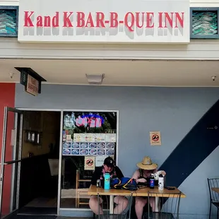 Storefront (05/15/23). #KAndKBarbequeInnInc #Kailua #Oahu #Hawaii #LocalGrindz #FoodPorn