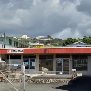 K &amp; K Kitchen is directly across the street from this business called K &amp; K Mini Mart.