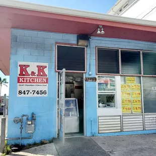 K &amp; K Kitchen in da heart of Kalihi!