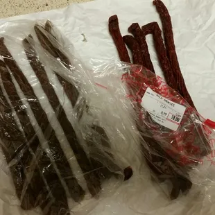 Hot and mild smokies.  My favorite!  I wish I had them here in Virginia