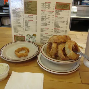 Onion Rings. Pretty good!
