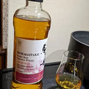 Good prices for Japanese whiskey