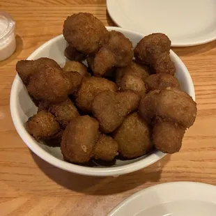 Fried mushrooms