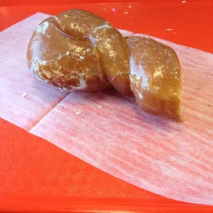 Light and fluffy glaze twist