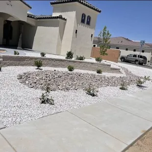 All New Landscaping For A Front Yard