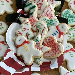 Iced Sugar Cookies