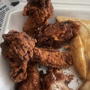 Burnt Overcooked Chicken